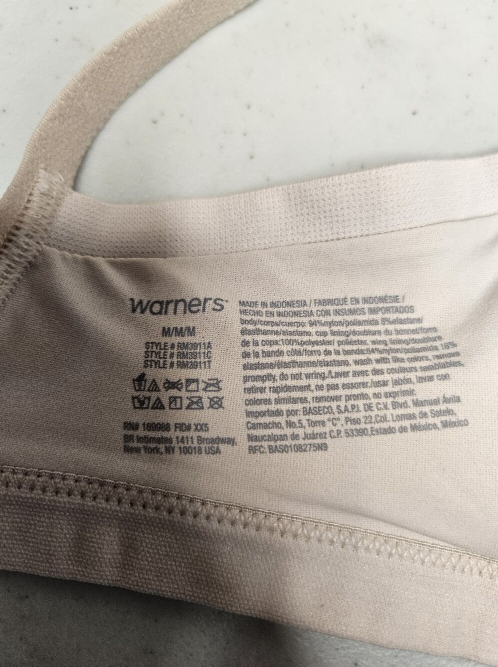Warner's Easy Does It Wireless Comfort Bra Medium New - Picture 11 of 15